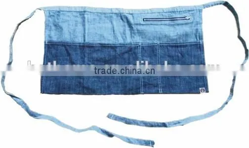 Reusable Denim Material and Kitchen Apron Type Denim Apron Bartender Apron photo-2