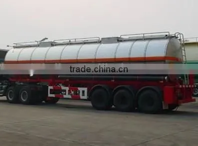 3 Axle 40000l Aluminum Fuel Tank Semi Trailer