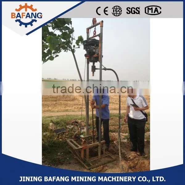 Gasoline Small Water Well Drilling Machine 100 ft photo-3