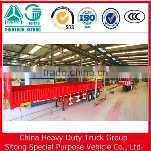 Jinig Liangshan Trailer Factory Direct Sale Dropside Semi Trailer photo-3