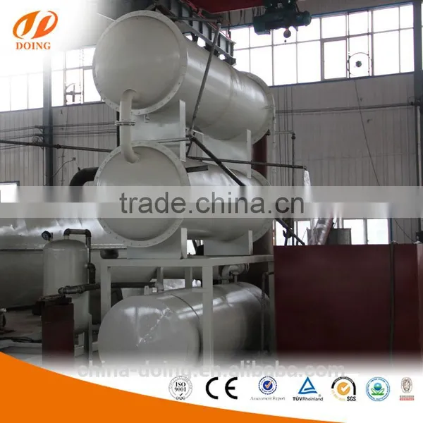 DOING Brand Fully Automatic Continuous Waste Tyre Pyrolysis Machine photo-3