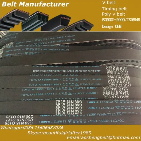 MAZADA Timing Belt Auto Transmission Belt JE01-12-205/173S8M30/K150-12-205/107MY22/KJ01-12-205/201S8M30 CR/HNBR/EPDM Rubber Timing Belt photo-5