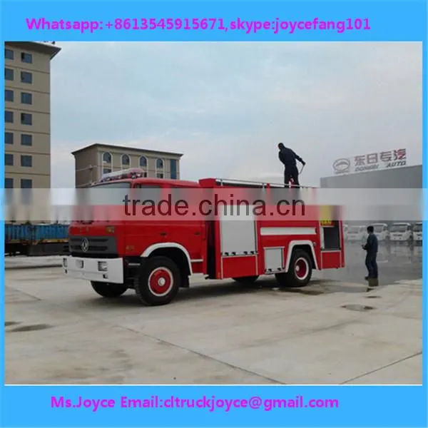 New Dongfeng Double Cab 6ton Foam Water Fire Fighting Truck For Sale photo-3