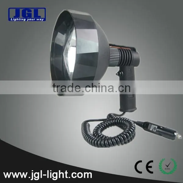 Factory Supply 12V 100W Portable Searching Halogen Lamp Spot Light Work Lamp Search Spotlight photo-3
