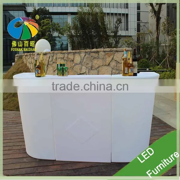Illuminated Led dj Table Flashlight Led tv Table Night Light Led Bar Table With Rechargeable Battery photo-3
