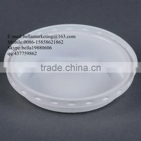 White Dome Sip-Thru Hot Beverage Cup Lid, Disposable Plastic Coffee Cup Lids photo-3