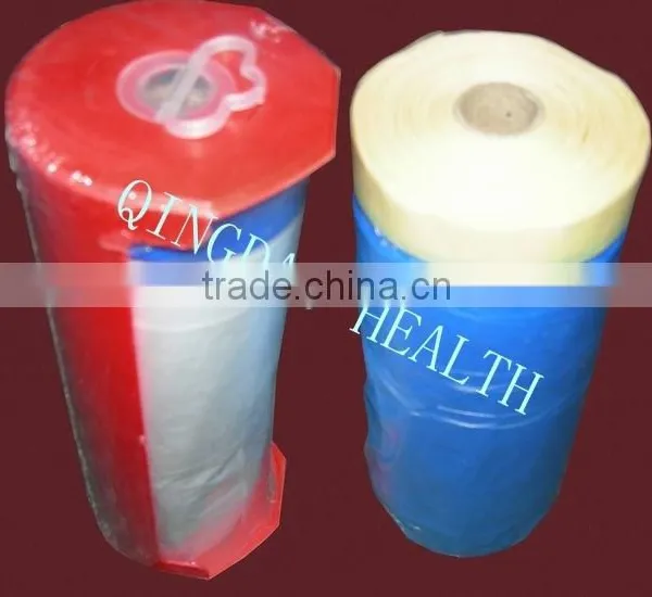 Corona Treated Indoor Used Pre-taped Masking Films photo-6