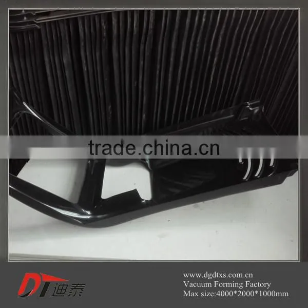 Custom Thermoformed ABS Black Machine Cover by Vacuum Forming photo-4