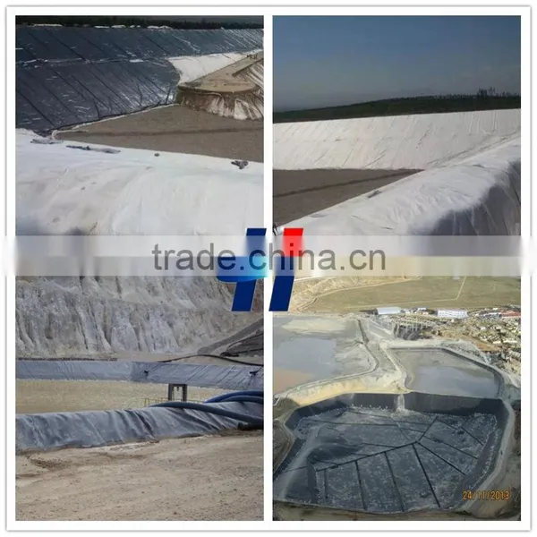 Environmental Protection With Impermeable PVC Geomembrane photo-3