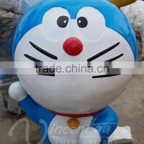 Hot Sale Resin Crafts Jingle Cats Life Size Cartoon Characters Statue for Outdoor Decor photo-3