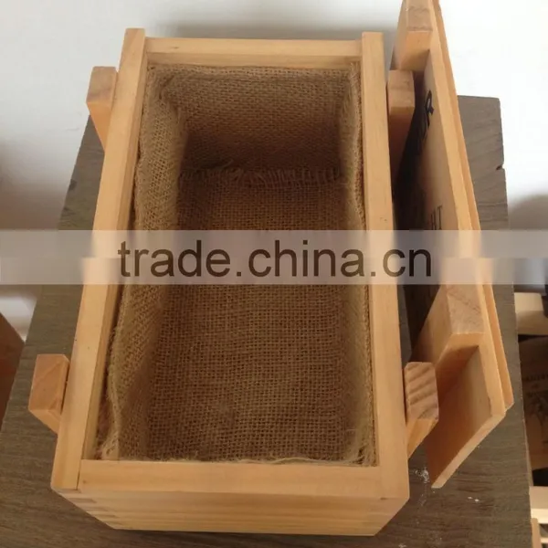 2016 Hot Sale Wooden Gift & Craft Industrial Use and Handmade Feature Wine Box photo-3