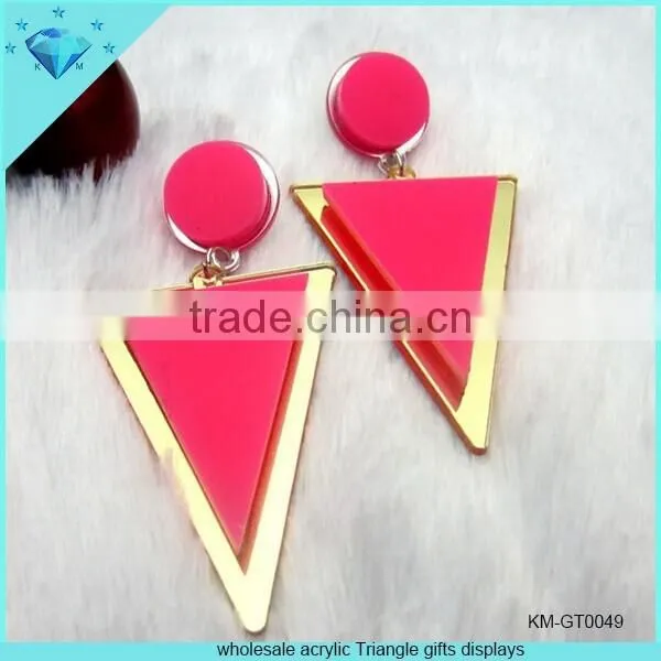 Fashion Music Shape Acrylic Earrings photo-4