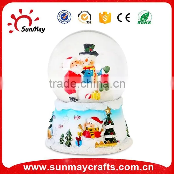 Resin Electric Christmas Snow Globes photo-2