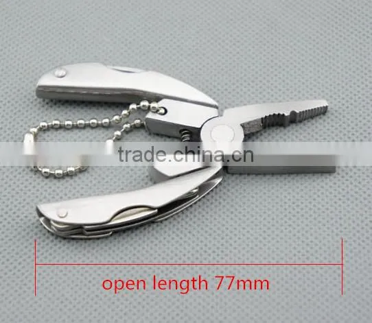 Promotional Gift Mini Multifunction Folding Plier With Key Chain photo-3