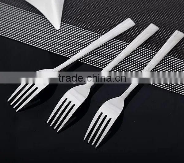 Natural Color Spoon and Fork Set With Stainless Steel Tableware Set photo-2