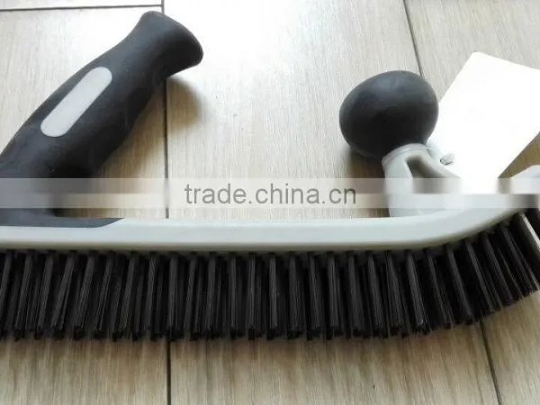 Two Handed Wire Brush With Soft Grip Handle photo-2