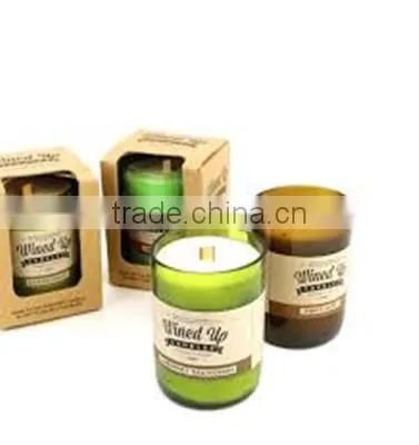 Apple Aroma Scents Wine Bottle Candle photo-3