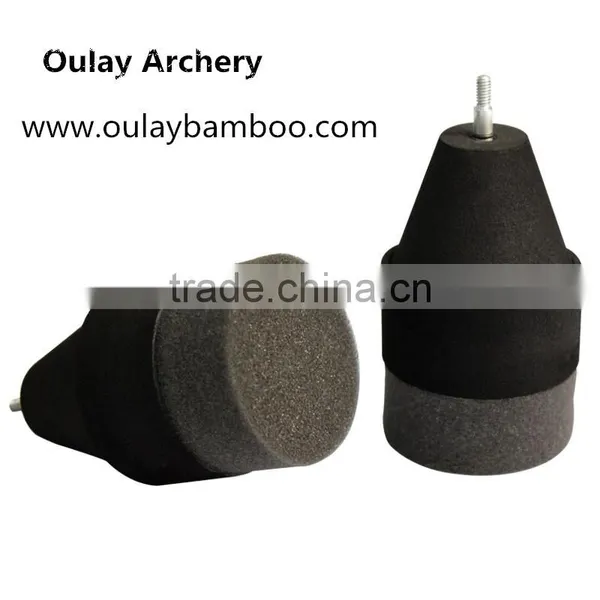 Archery Tag Screwed Foam Tipped Safe Black Arrows for Archery Larp photo-3