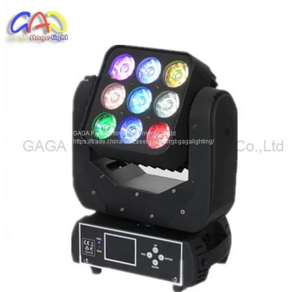 9*12W Moving Head Light Best Price RGBW 4in1 LED Moving Head Light photo-2