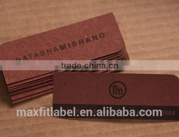 2017 China Custom Swing Tags Hang Tags for Clothing photo-4