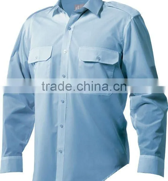 Men's Epaulette T/c Summer Long Sleeves Shirt(FA04220)