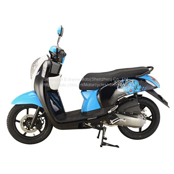 Adult Street Vespa Type Gas Scooter photo-3