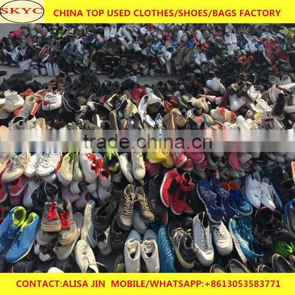Lots of Used Shoes for Sale Bulk Wholesale Cheaop Price Second Hand Shoes in Guangzhou Warehouse