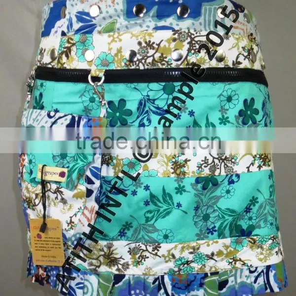 Latest Designer Cotton Mini Skirt Short Skirt photo-6