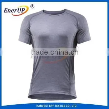 Merino Wool Short Sleeve Warm Inner Wear for Men photo-6