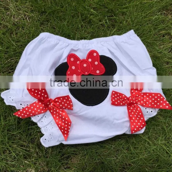 Girls Cotton Bloomer Minnie Bloomer Kids White Bloomer 2-pc Set photo-2