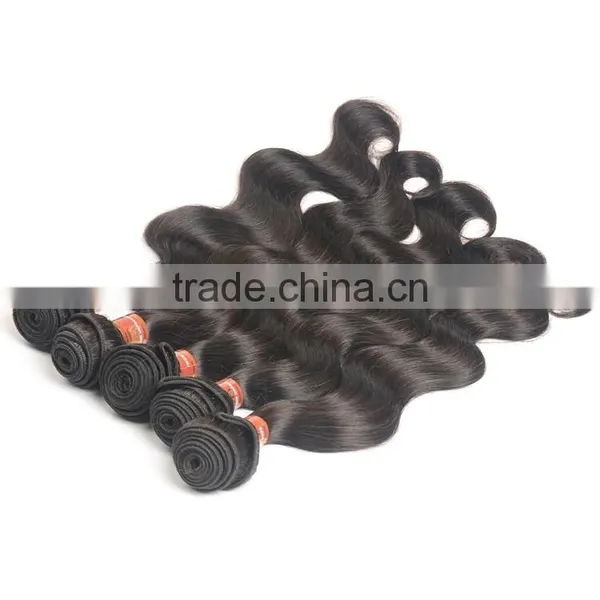 Best Selling Malaysian Body Wave Double Sew In Hair Weave Shedding Free Marley Hair photo-3