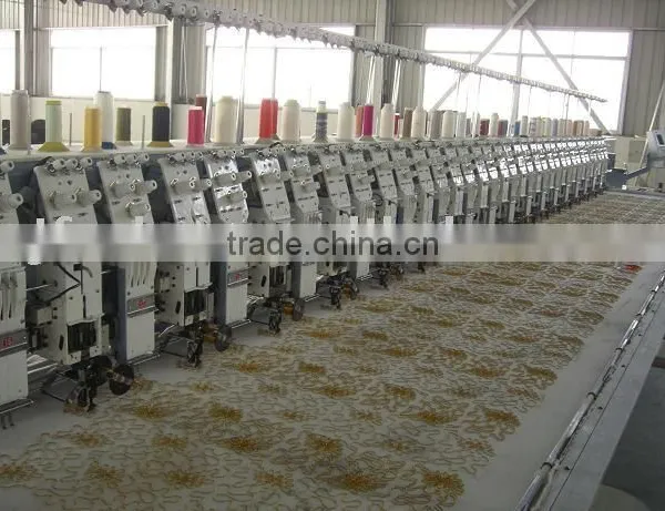24heads Cording Coiling Beads Flat Computerized Embroidery Machine for Sale