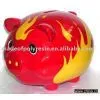 Coin Bank(polyresin Piggy Coin Bank,resin Pig Coin Bank)