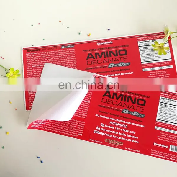 Cheap Custom Gloss Lamination Printing Sticker Labels Colorful Adhesive Food Label photo-2