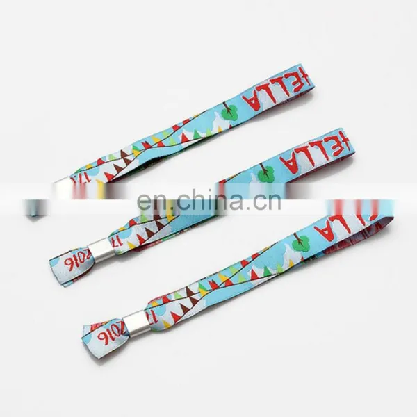 no Minimum Cheap Custom Cloth Concert Wristbands photo-3