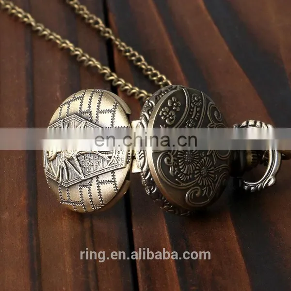 Latest Designs For Men Monster Relief Pattern Pocket Watch Wholesale Trending Products photo-5