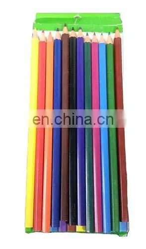 2016 Hot Sale Super Quality 7" Hexagonal Plastic Colored Pencils 12pcs Set photo-4