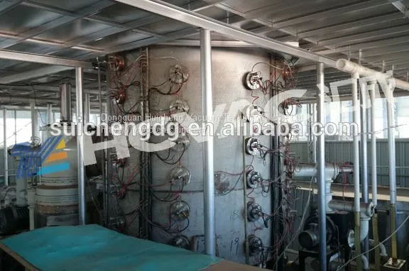 Decorative Stainless Steel Sheet&pipe Vacuum Coating Machine/black Gold Stainless Steel Plate Pvd Coating Machine/vacuum Coater (HCVAC) photo-3