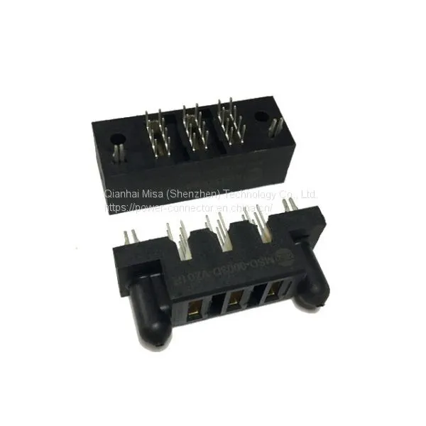 Tyco 3 Pin MULTI-BEAM XL Rectangular Power Connectors, Blade connector