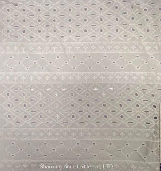 cotton cutwork fabrics voile embroidery fabric