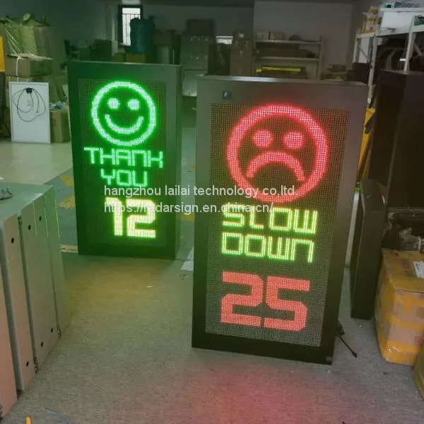 Yellow Traffic Square Emoj Warning Bar With Arrow Light Double Side Warning Light