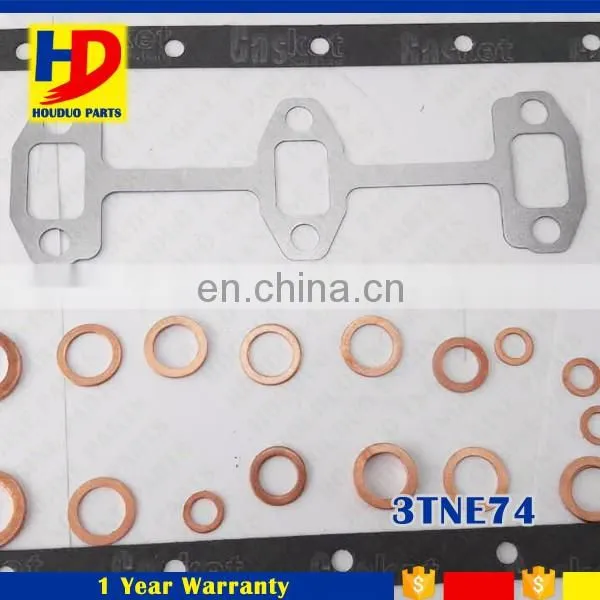 3TNE74 Engine Overhaul Full Gasket Kit Set photo-4
