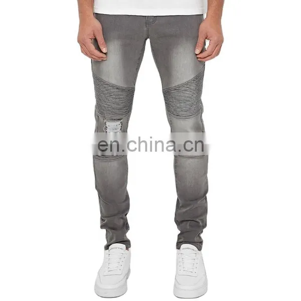 DiZNEW Oem Factory Japanese Denim Skinny Jeans for Men photo-2