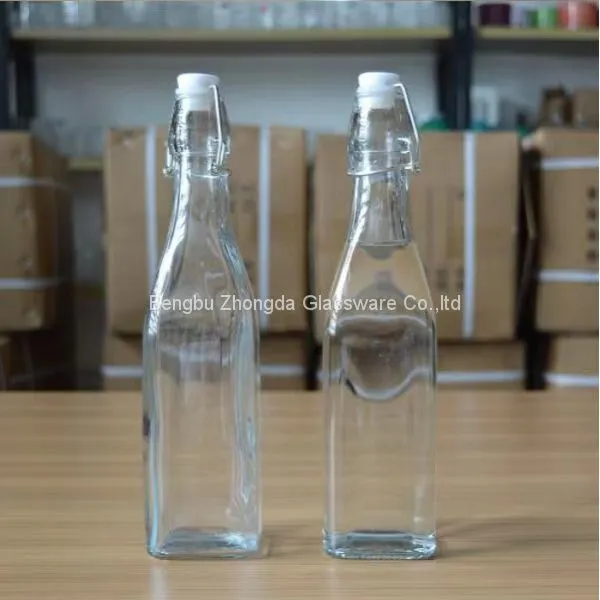 Airtight Glass Bottle With Tight Closure(250ml 330ml 500ml 750ml 1000ml) photo-4
