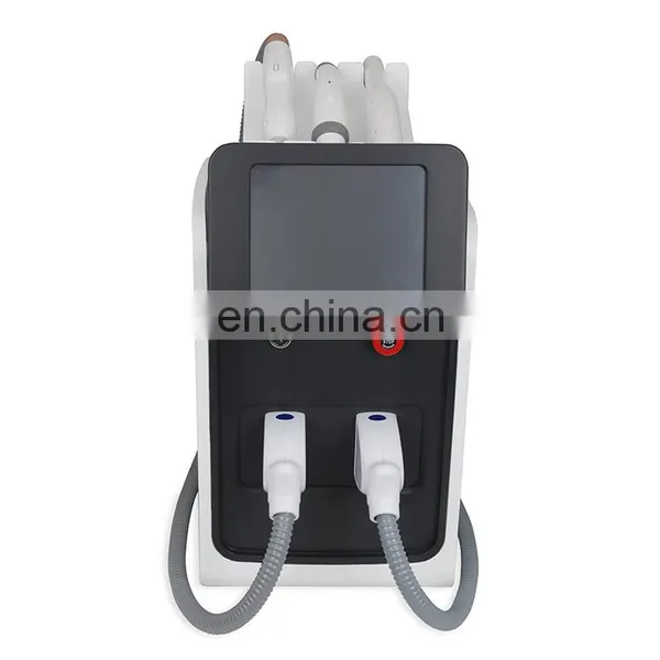 Professional Multifunction 3 in 1 Ipl nd Yag Laser Tattoo Removal Face Lifting Face rf Hair Removal Machine photo-2
