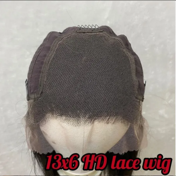 KHH Wholesale Brazilian Straight With Pre Plucked Hairline for Black Women, Lace Front Human Hair Wigs photo-4