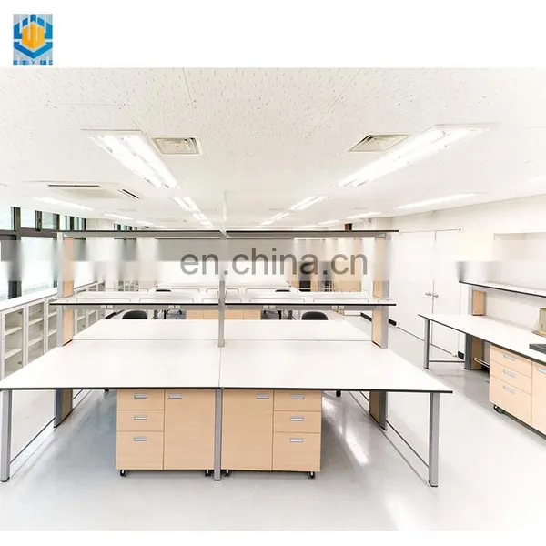 C Frame Full Steel Structure Lab Furniture Table Lab Work Bench photo-2
