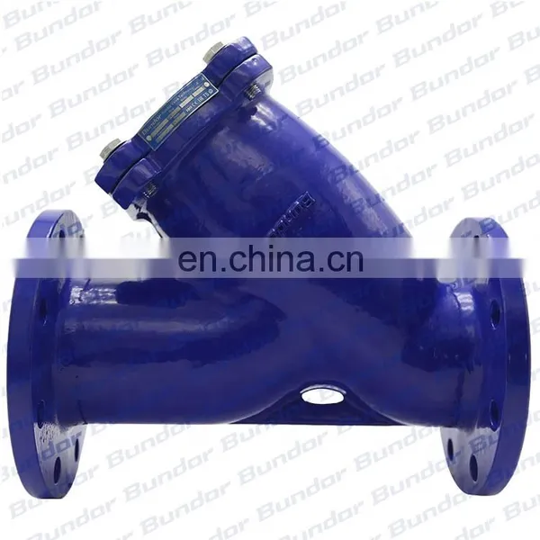 Bundor Casting Flanged End Ansi y Strainer PN16 y Type Strainers Supplier photo-3