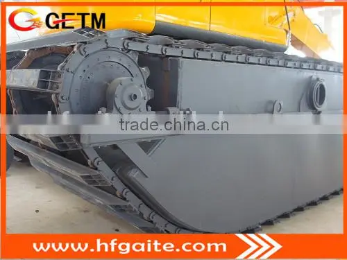Floating Excavator Pontoons for 24T Excavator Assemble, Q345B Steel, Doosan Motor photo-6