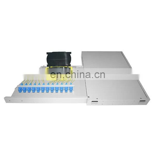19'' Rack Mount Fiber Optic ODF Distribution Frame Patch Panel photo-2